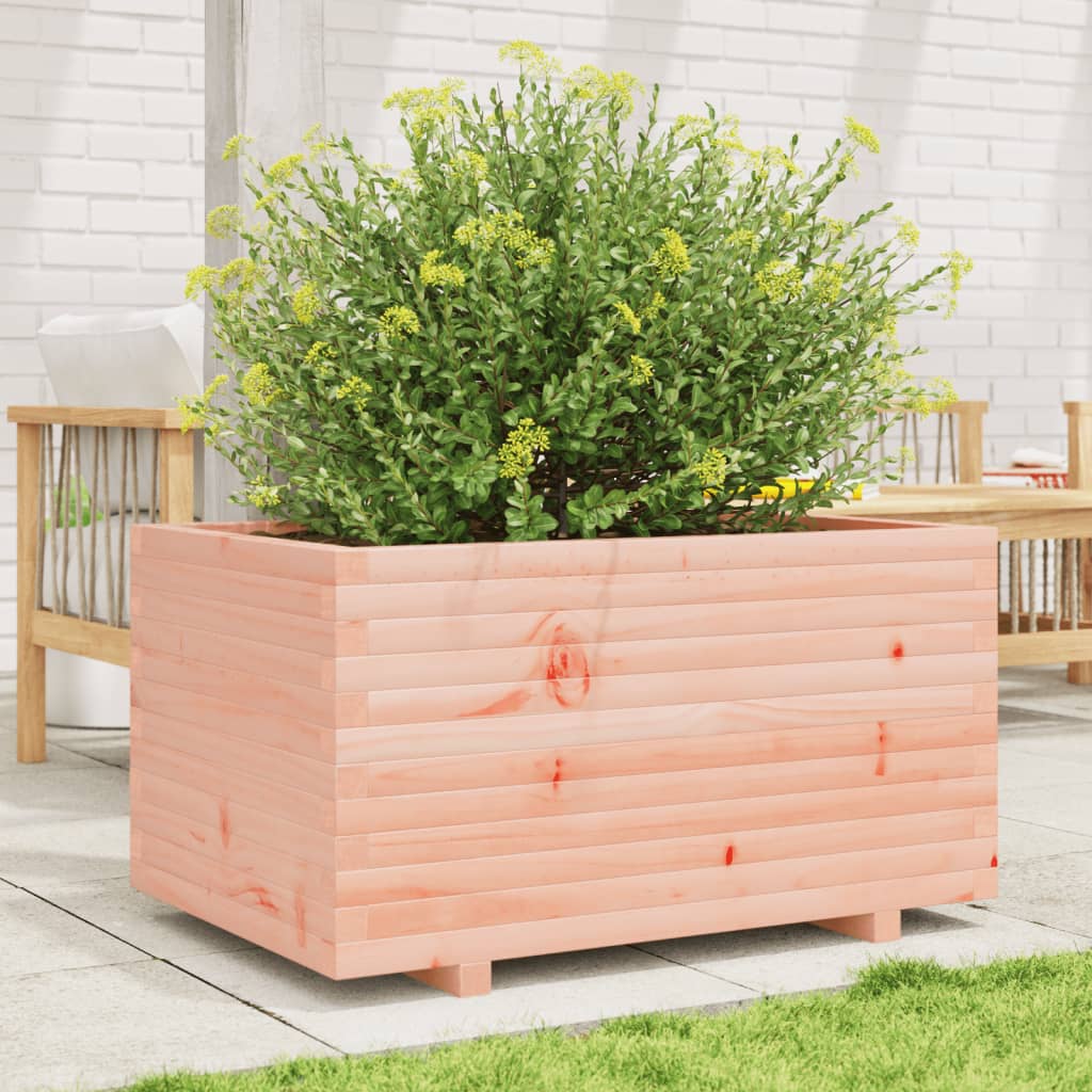 Garden flower box 90x60x49.5 cm solid Douglas fir