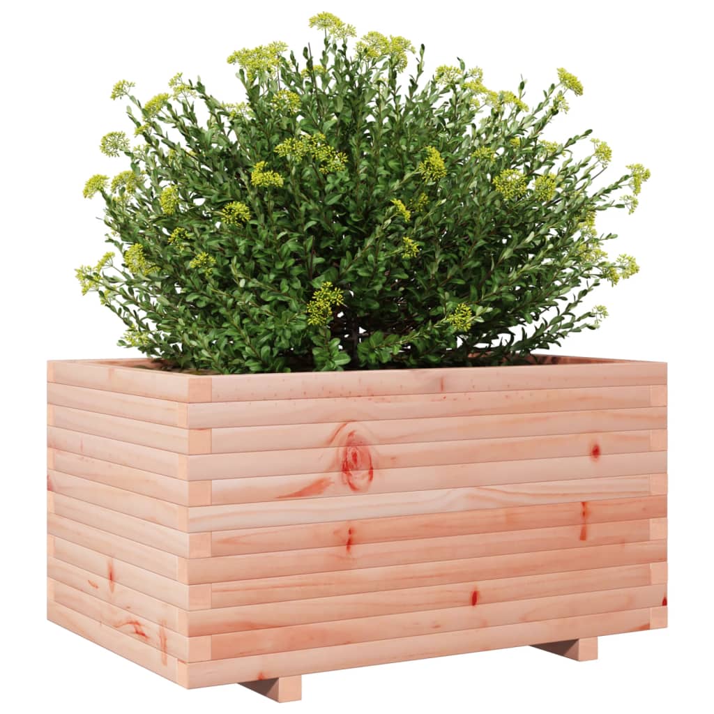 Garden flower box 90x60x49.5 cm solid Douglas fir