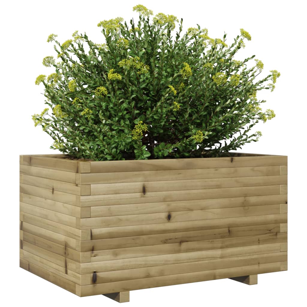 Garden flower box 90x60x49.5 cm impregnated pine