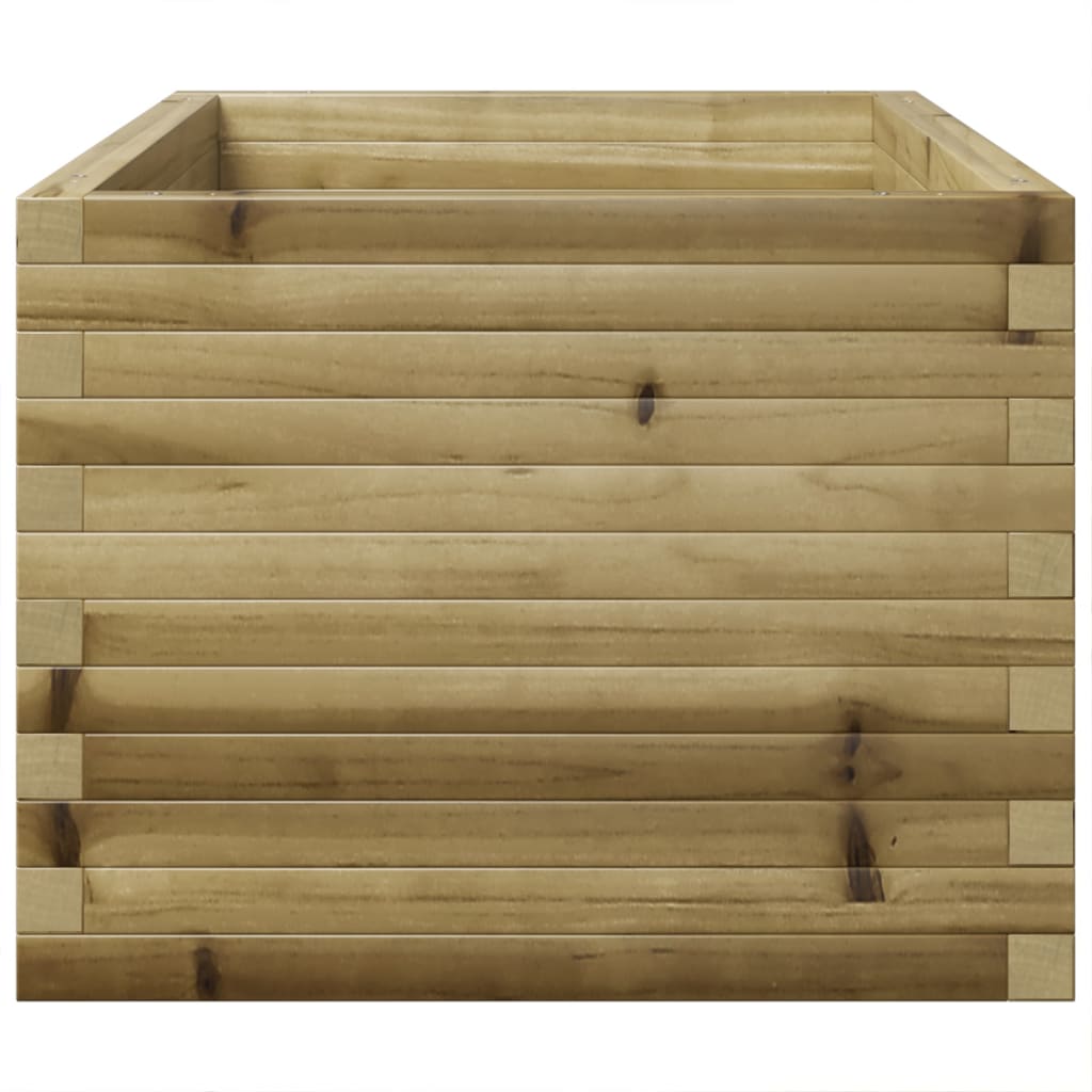 Garden flower box 90x60x49.5 cm impregnated pine