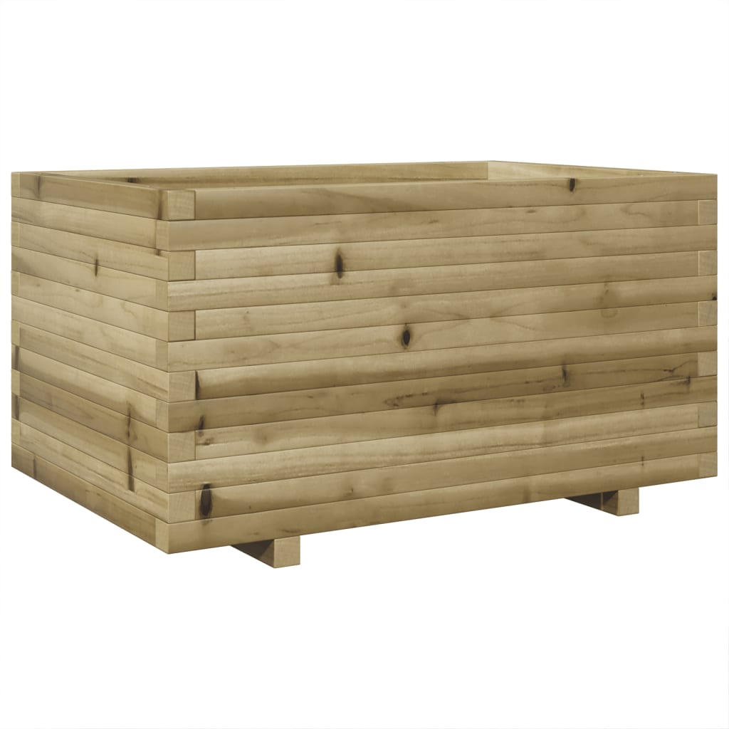 Garden flower box 90x60x49.5 cm impregnated pine