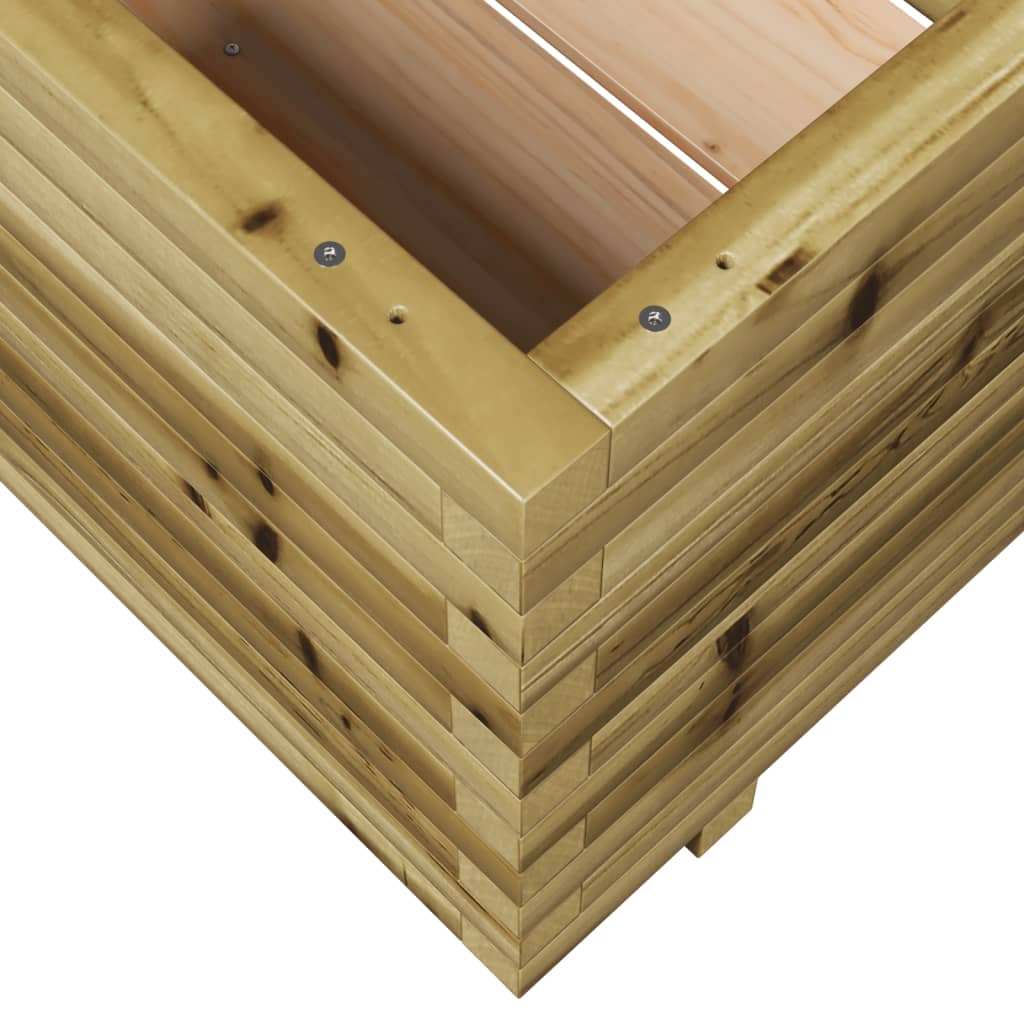 Garden flower box 90x60x49.5 cm impregnated pine