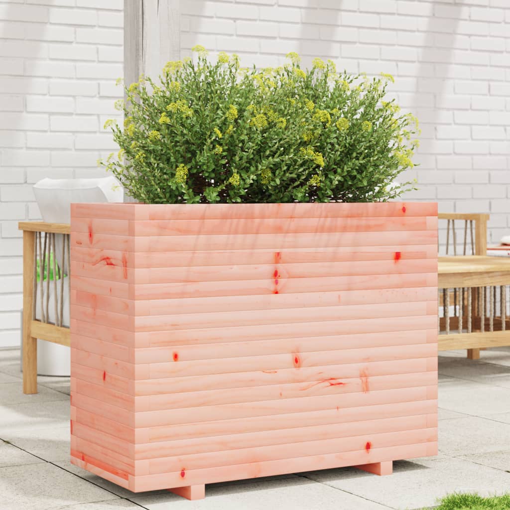 Garden flower box 90x40x72.5 cm solid Douglas fir