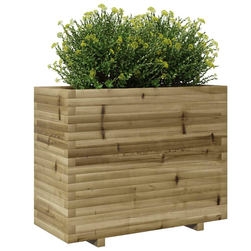 Garden flower box 90x40x72.5 cm impregnated pine