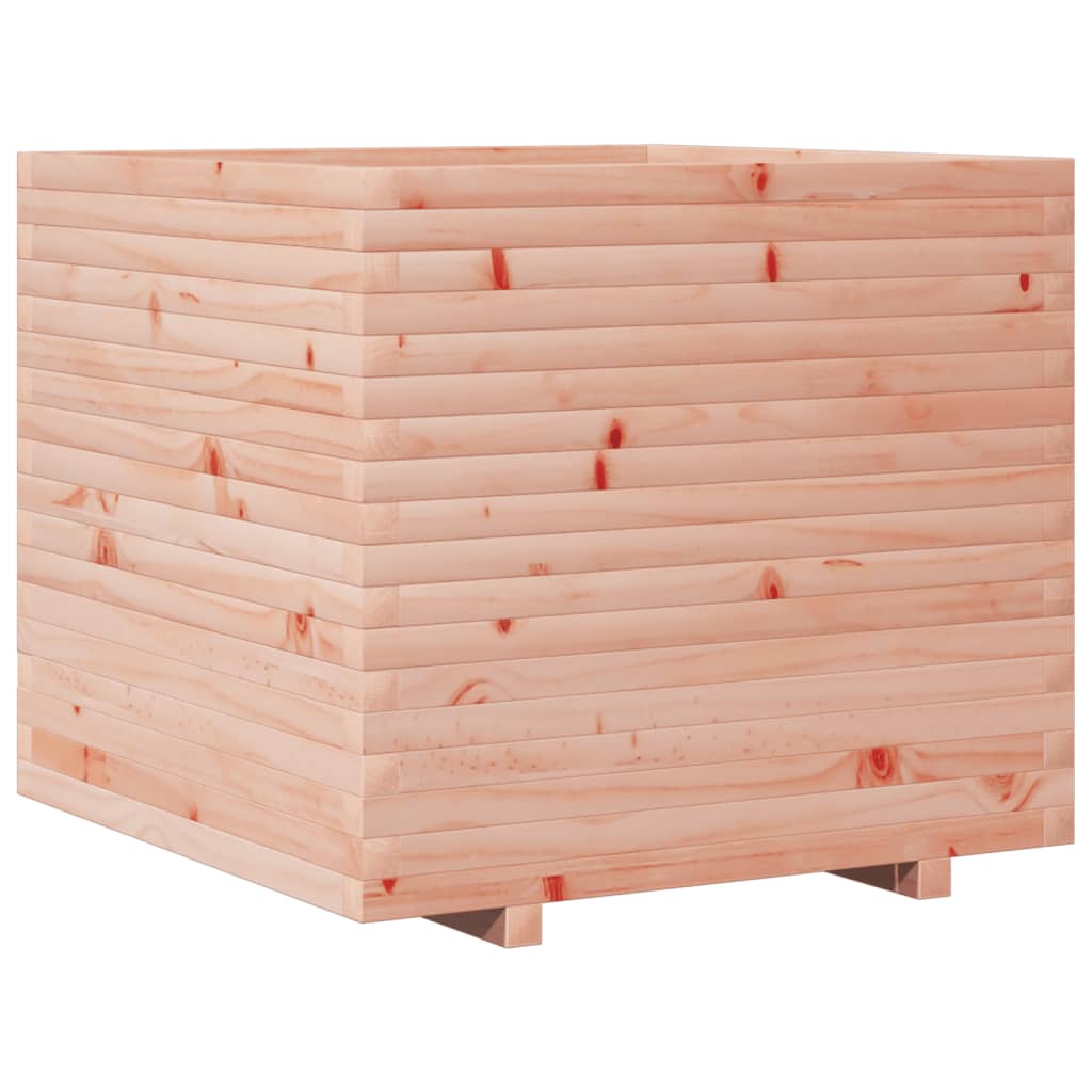 Garden flower box 80x80x72 cm solid Douglas fir