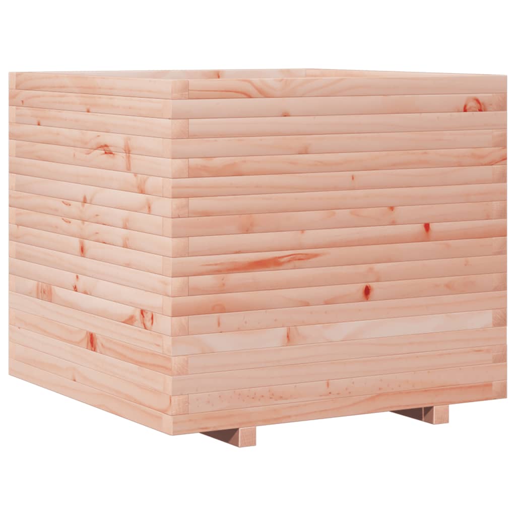 Garden flower box 80x80x72 cm solid Douglas fir