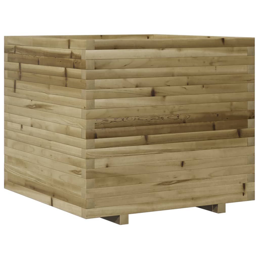 Garden flower box 80x80x72 cm impregnated pine