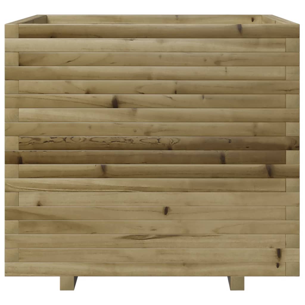 Garden flower box 80x80x72 cm impregnated pine