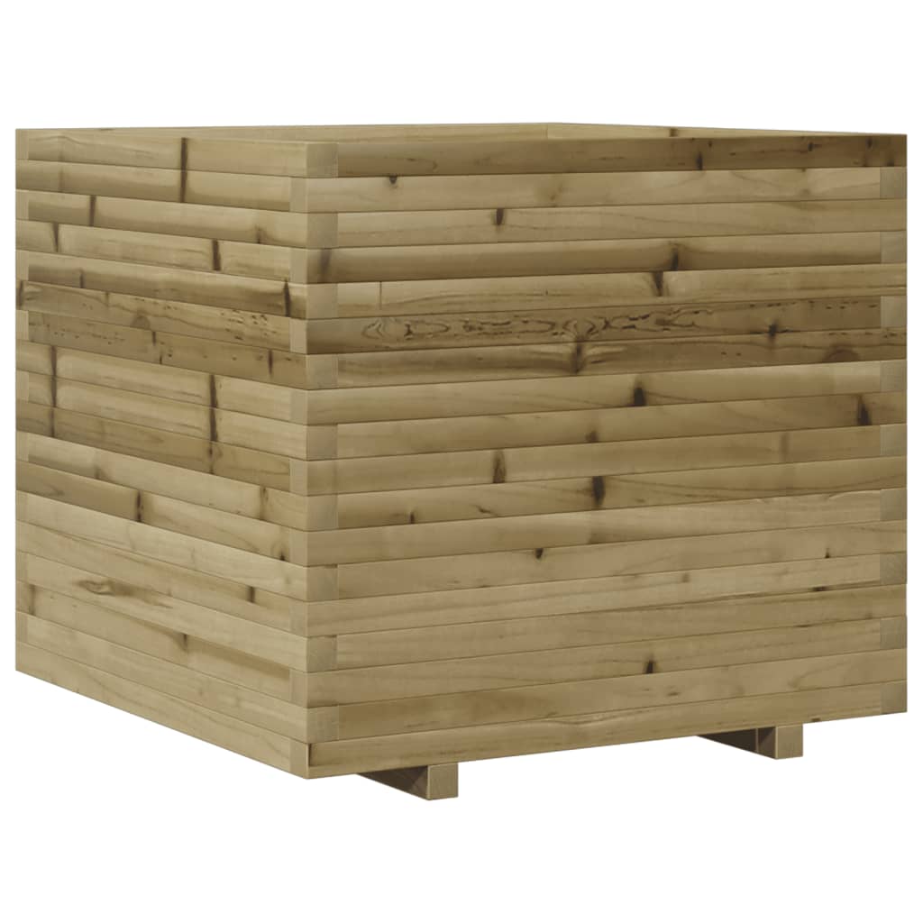 Garden flower box 80x80x72 cm impregnated pine