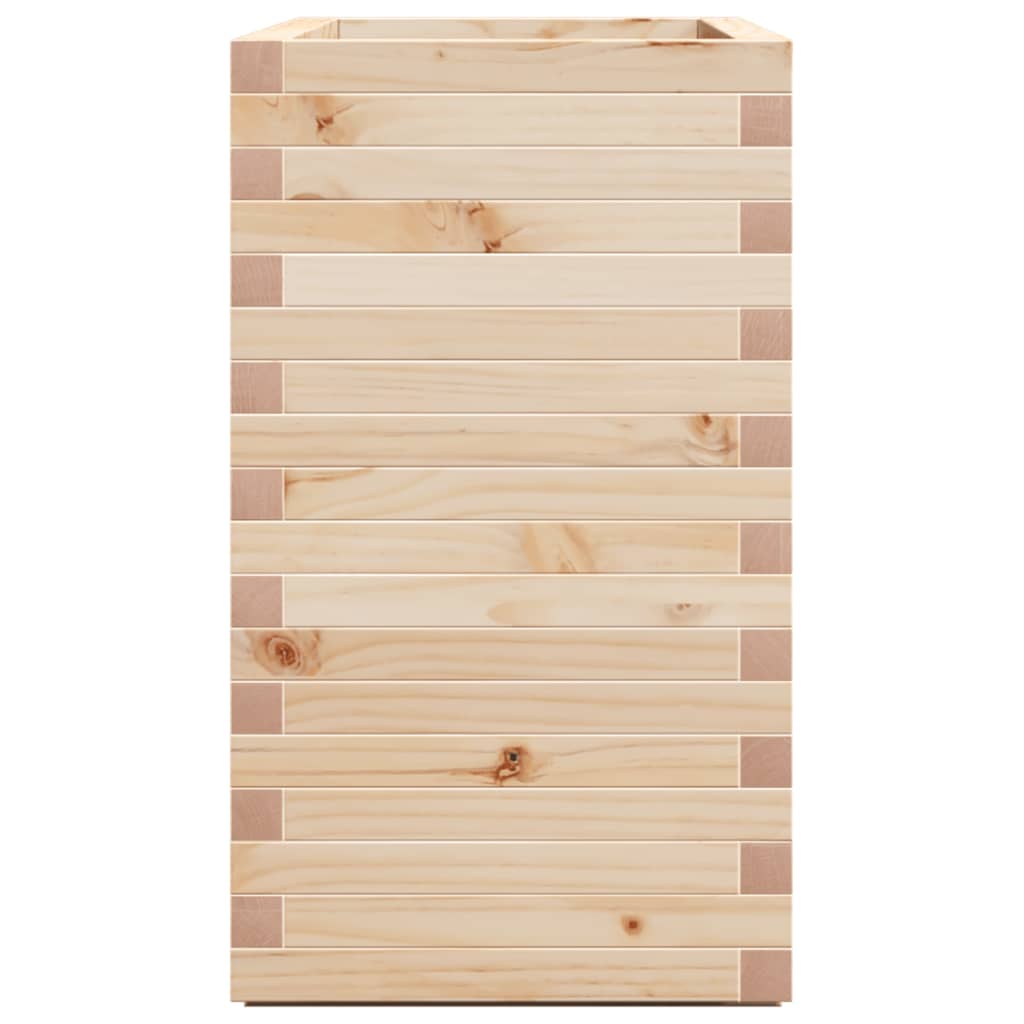 Garden flower box 90x40x72 cm solid pine