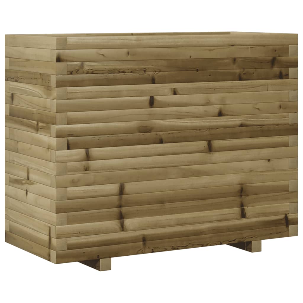 Garden flower box 90x40x72 cm impregnated pine