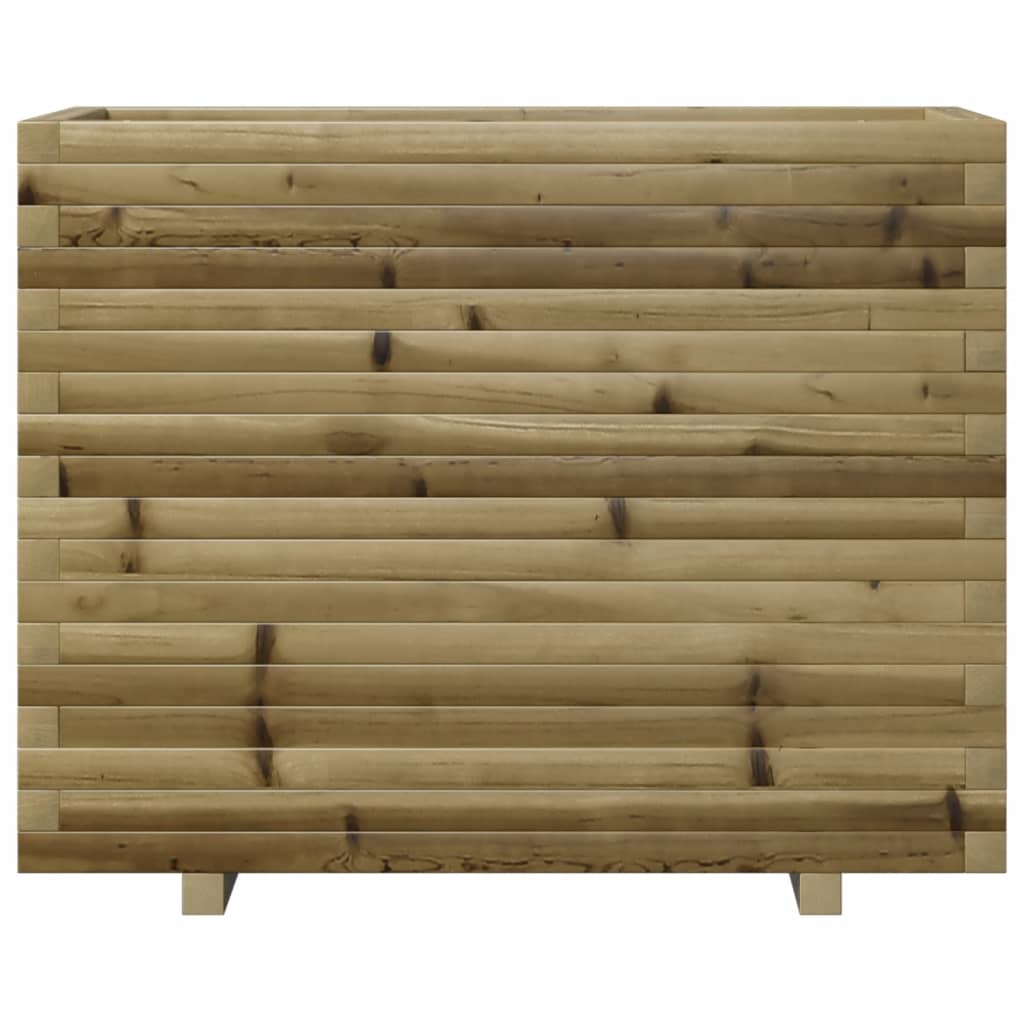 Garden flower box 90x40x72 cm impregnated pine