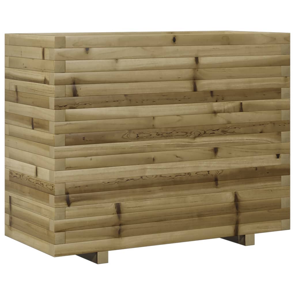 Garden flower box 90x40x72 cm impregnated pine