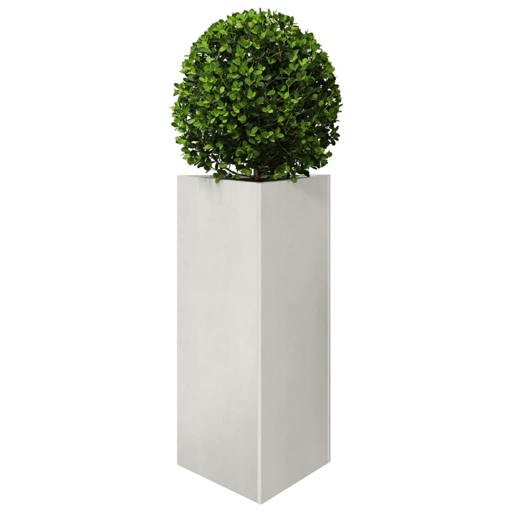 Garden flower box triangle 40x34.5x70 cm stainless steel