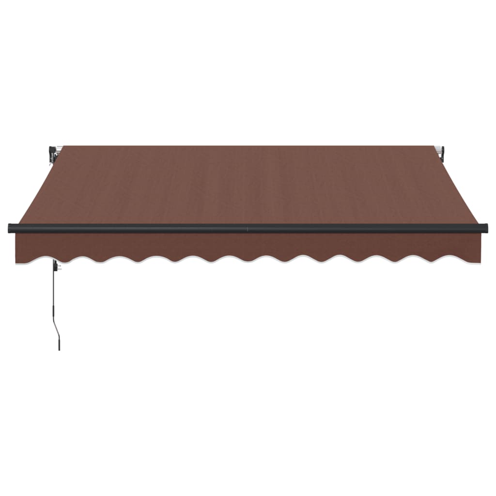 Automatic awning brown 300x250 cm