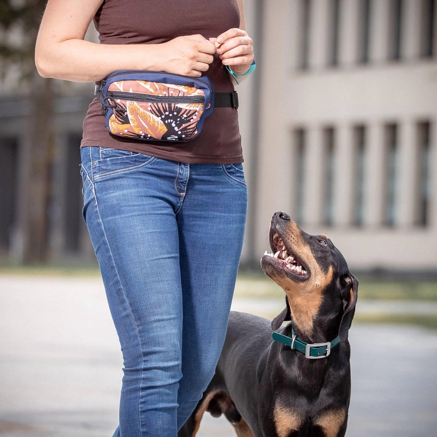 BLACK HOLE - dog treat bag