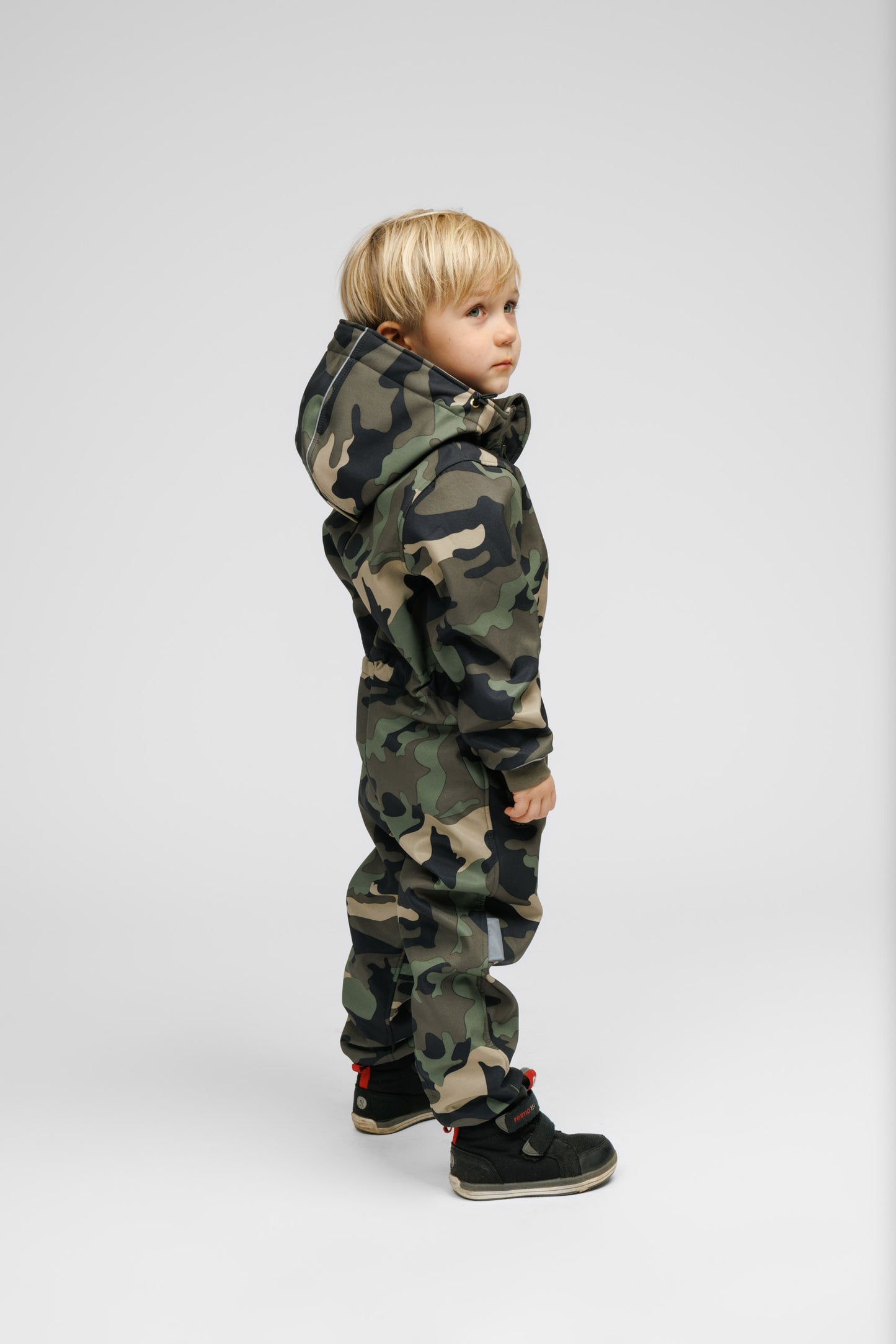 Softshell Onesie for Kids - MOSS