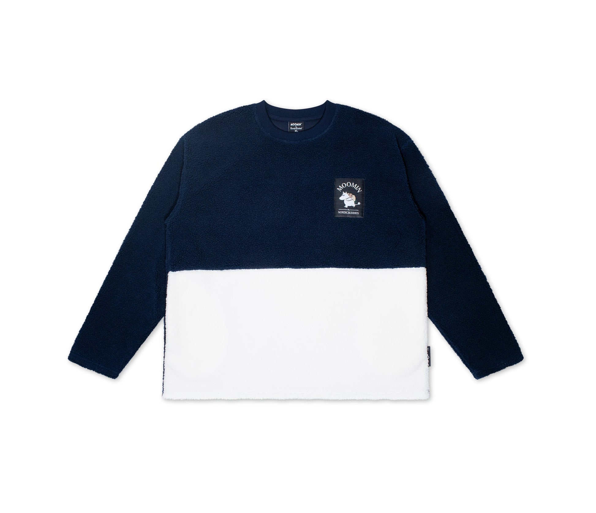 Moomintroll Adventure Fleece - Navy/White