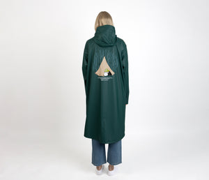 Moomin Adventure Rain Jacket - Dark Green