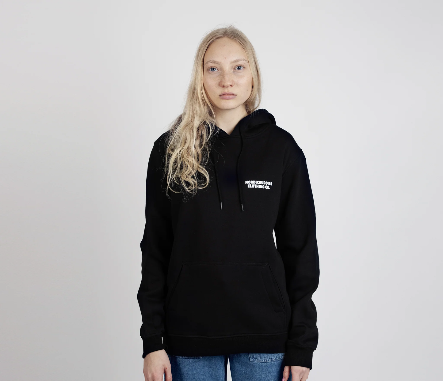 Moomintroll's Temper Hoodie Unisex - Black