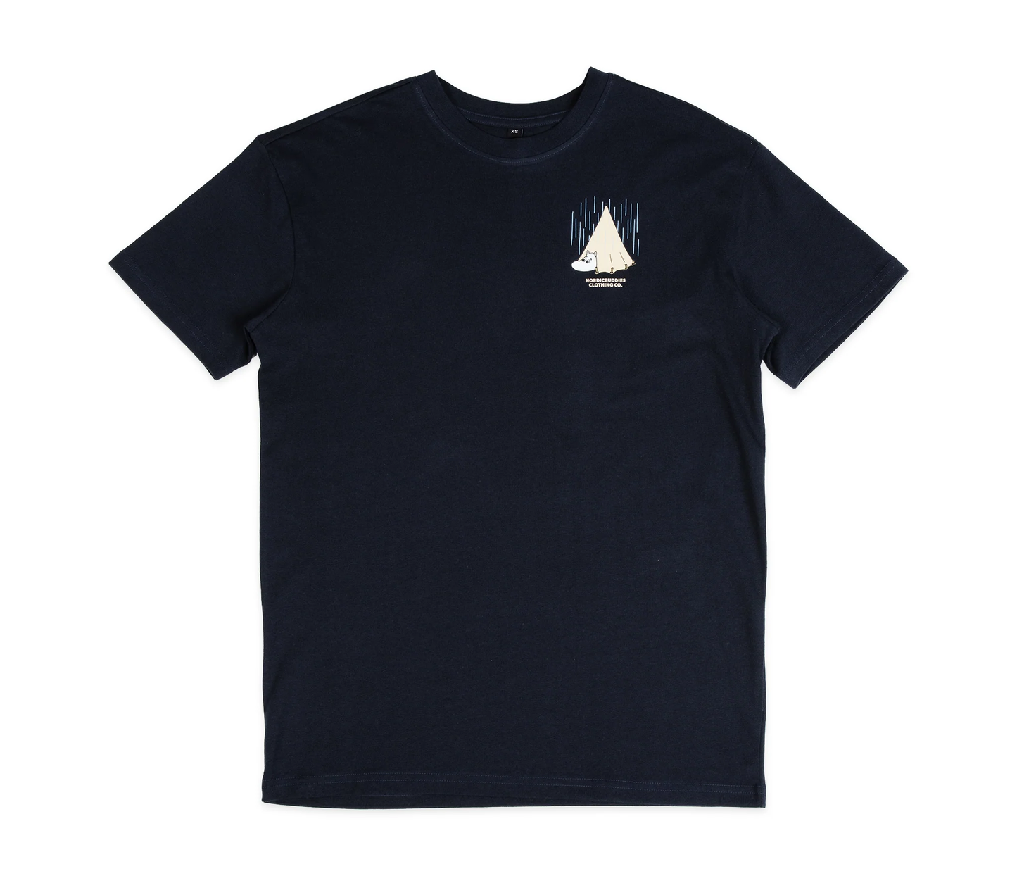 Moomin Adventure T-Shirt Unisex - Navy