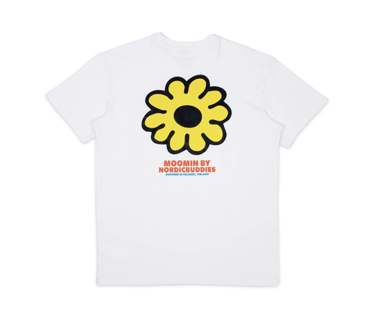 Moomintroll's Flower T-Shirt Unisex - White