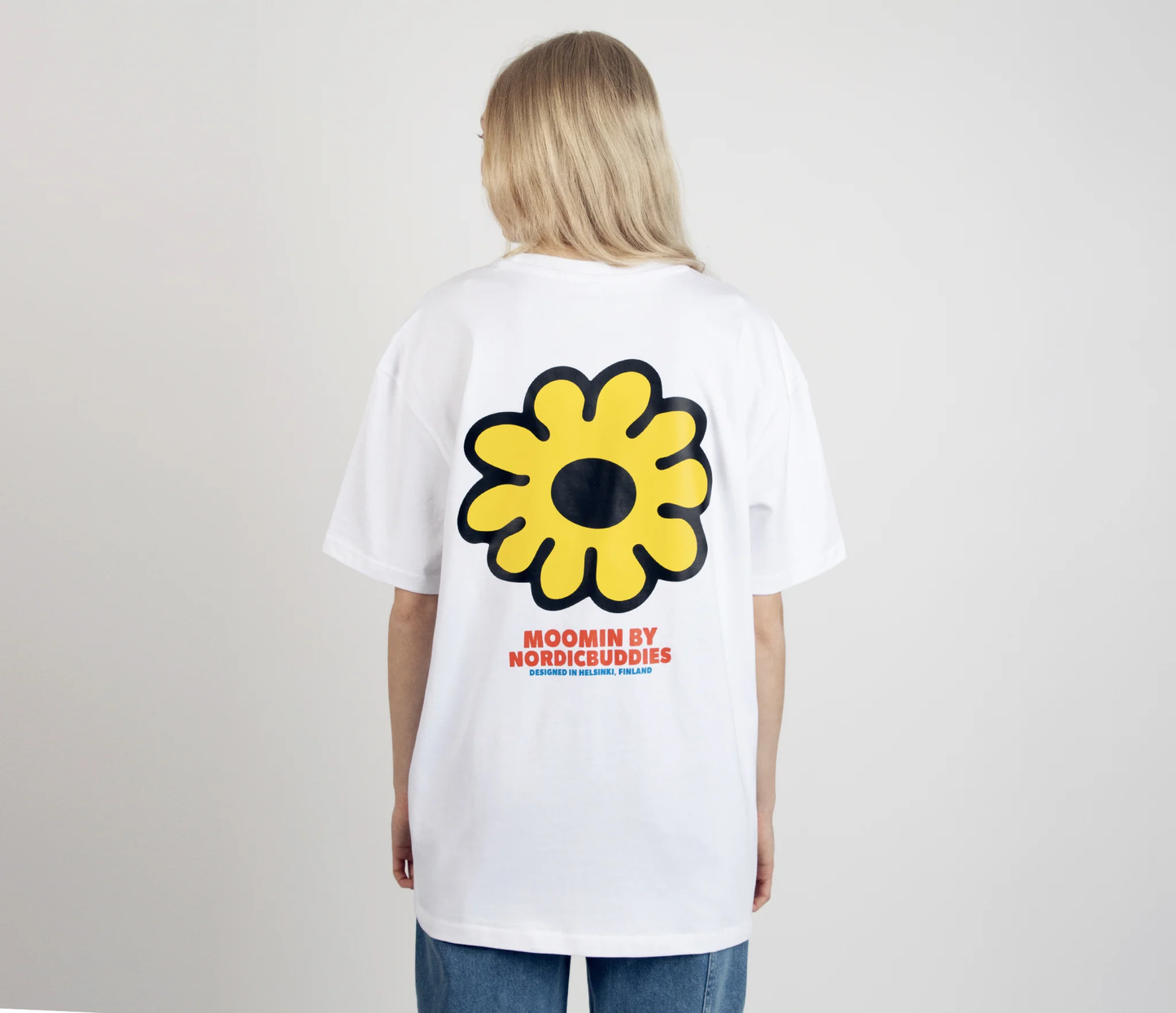 Moomintroll's Flower T-Shirt Unisex - White