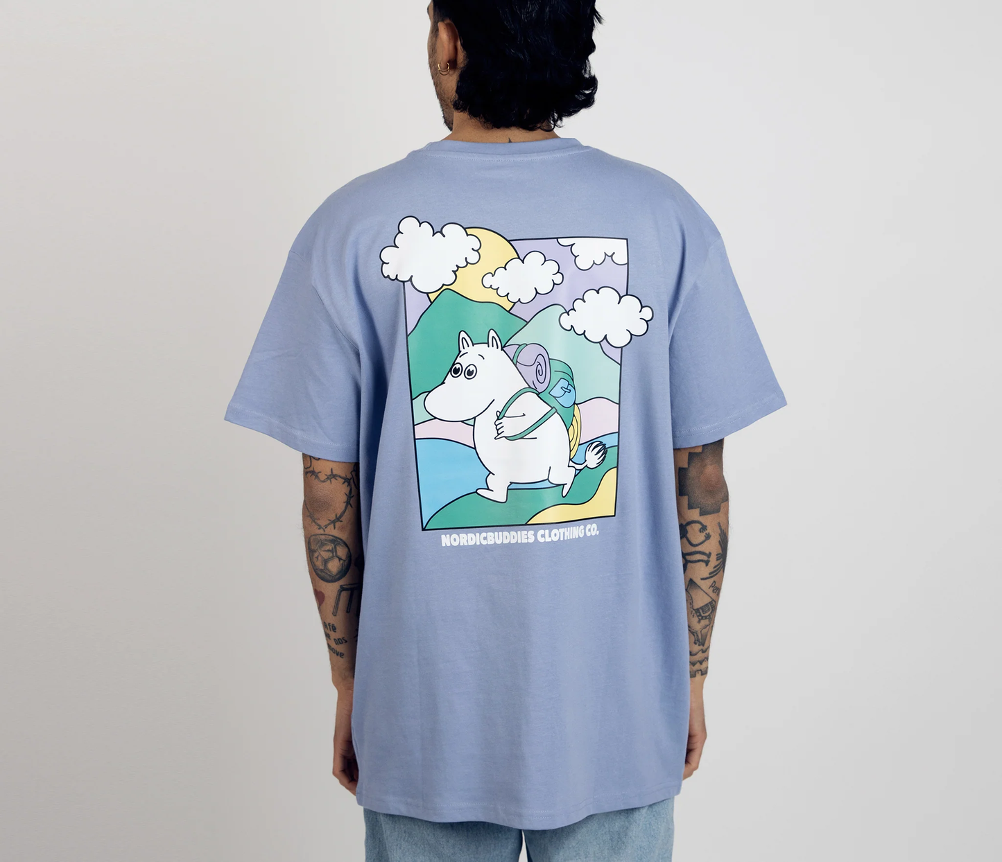 Moomintroll's Adventure T-Shirt Unisex - Blue