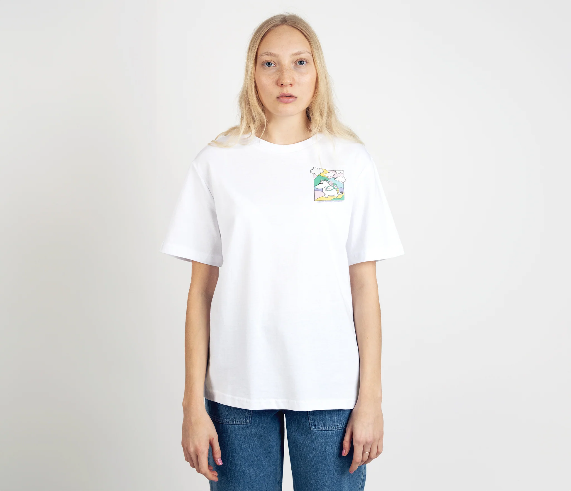 Moomintroll's Adventure Everyday T-Shirt Women - White