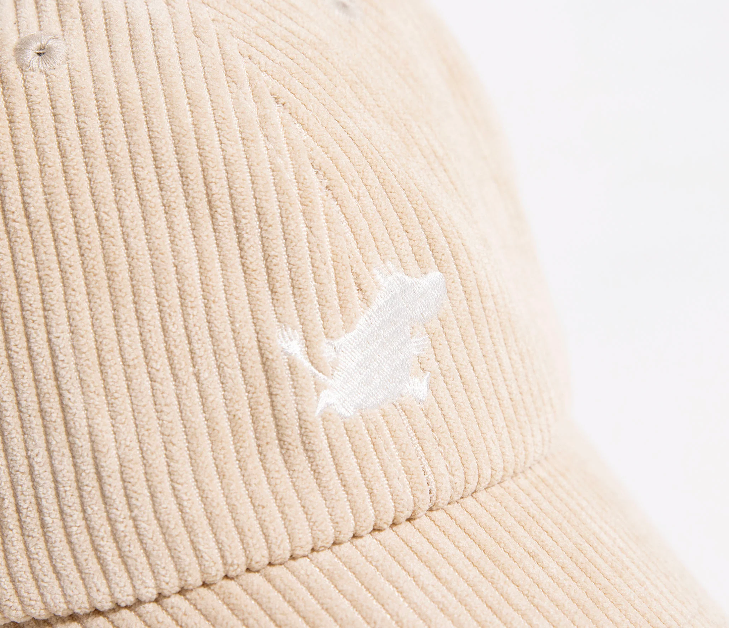 Moomintroll Corduroy Adult Cap - Sand