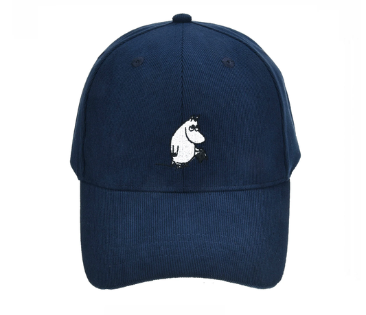 Moominpappa Corduroy Cap Adult - Navy