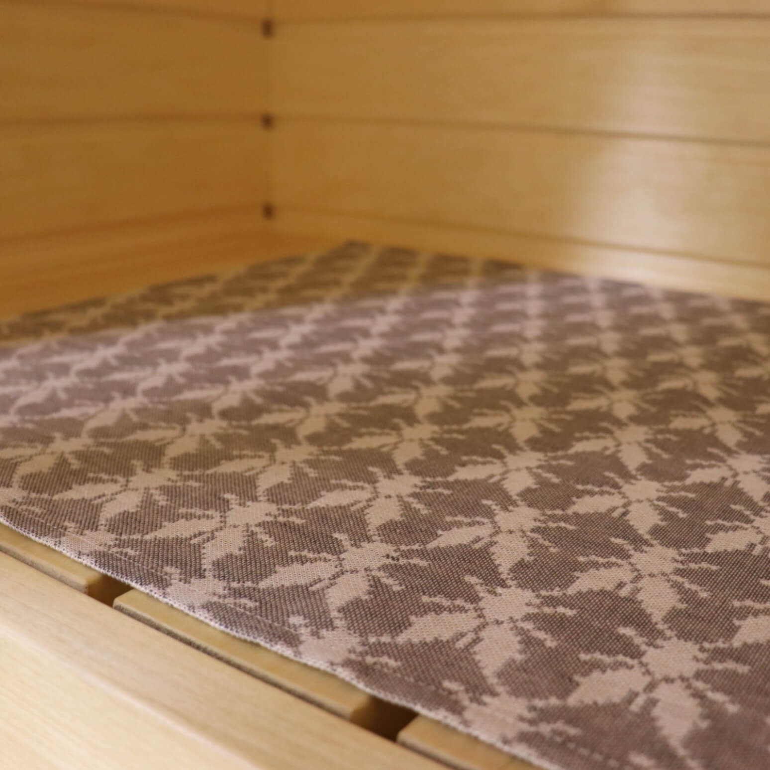 Seating Pad for Sauna, 50 x 145 cm - Hiiumaa Fly Pattern