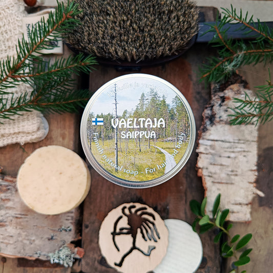 Sola Vaeltaja kaurasaippua matkarasiasetti – luonnollinen saippua retkelle