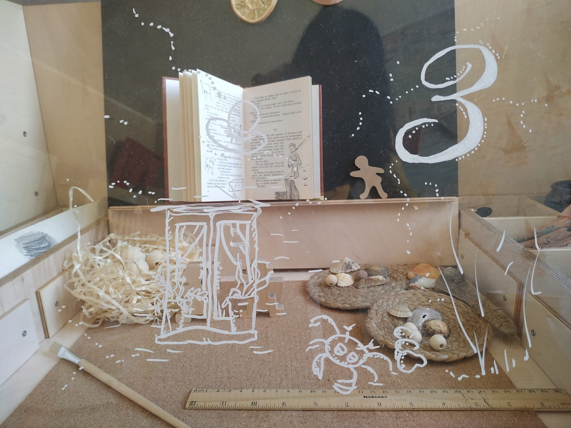 Adjustable Children Montessori Table and Chair Set Julle - Cannon Pink