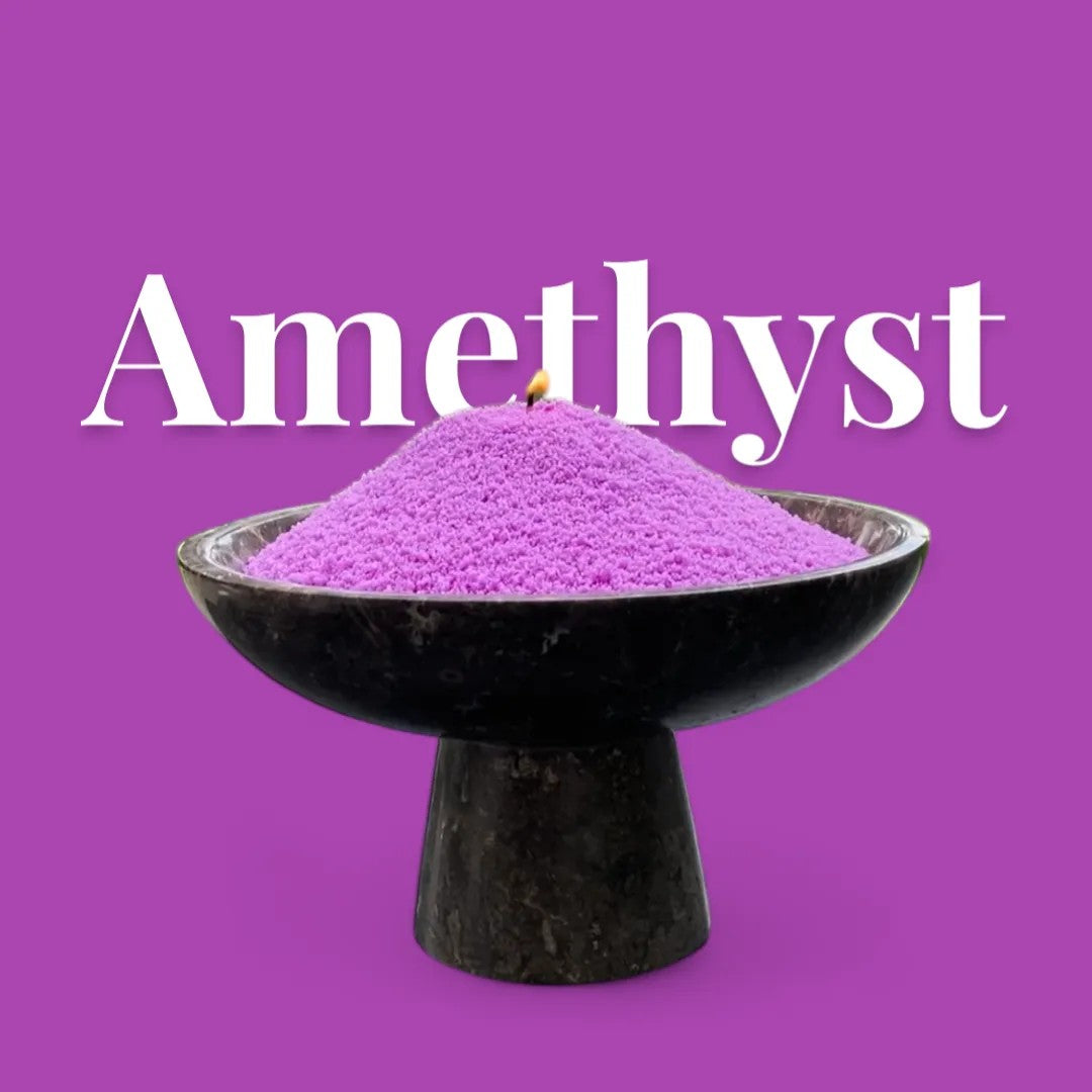 Amethyst Unscented Candle Sand Refill, 1kg
