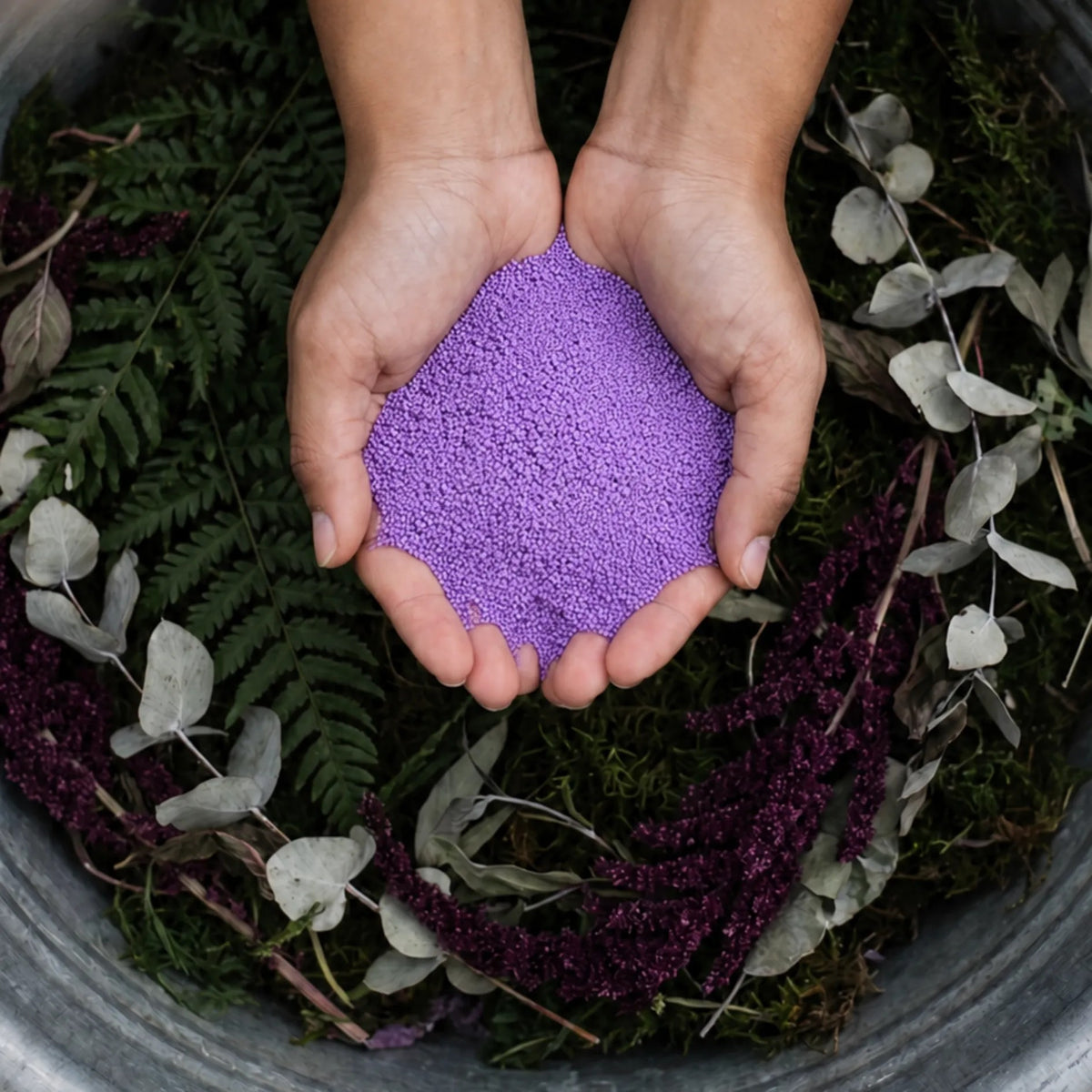 Amethyst Unscented Candle Sand Refill, 1kg