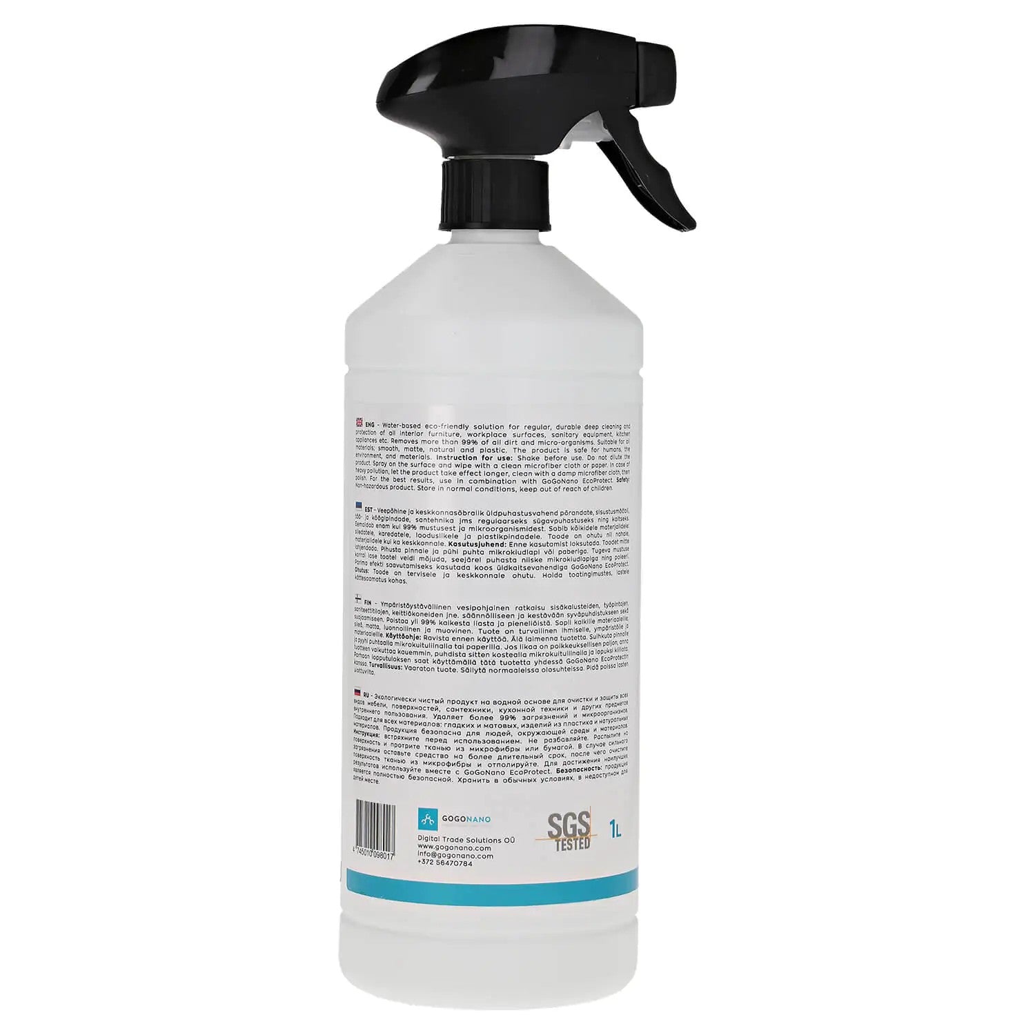 Bathroom Multi Purpose Cleaner EcoClean, 1L
