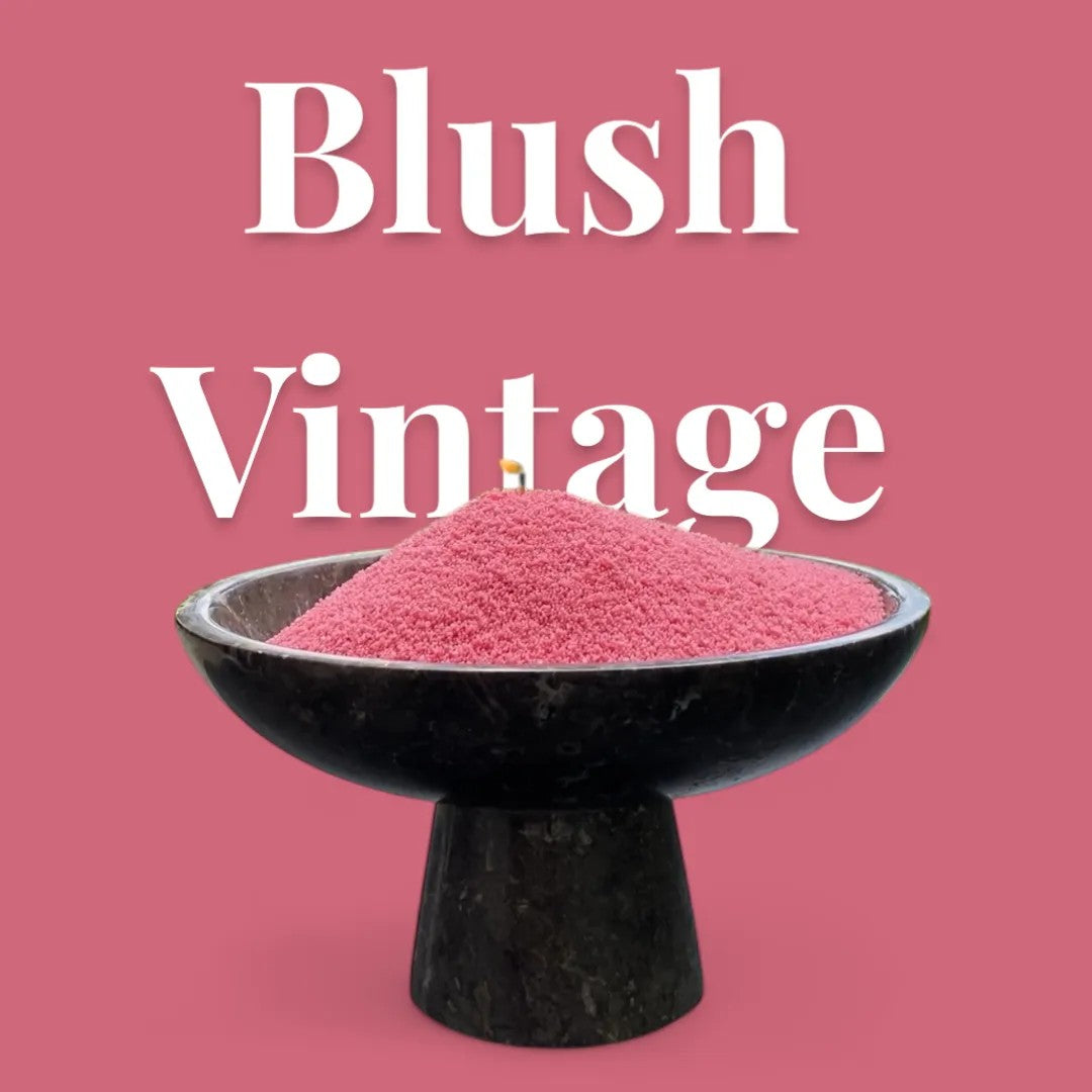 Blush Vintage Unscented Candle Sand Refill, 1kg