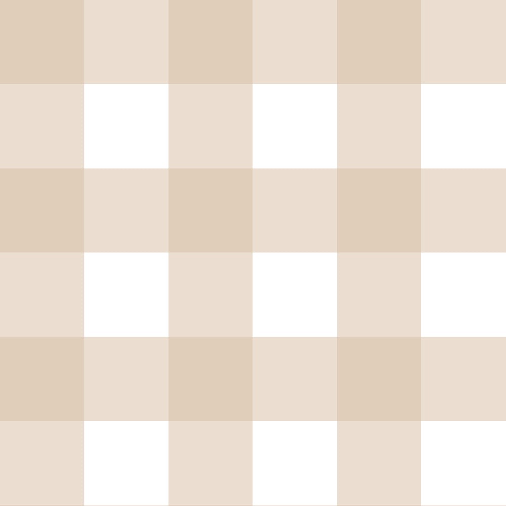 Check Classic Wallpaper - Beige