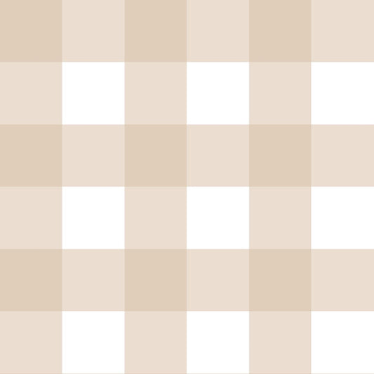 Check Classic Wallpaper - Beige