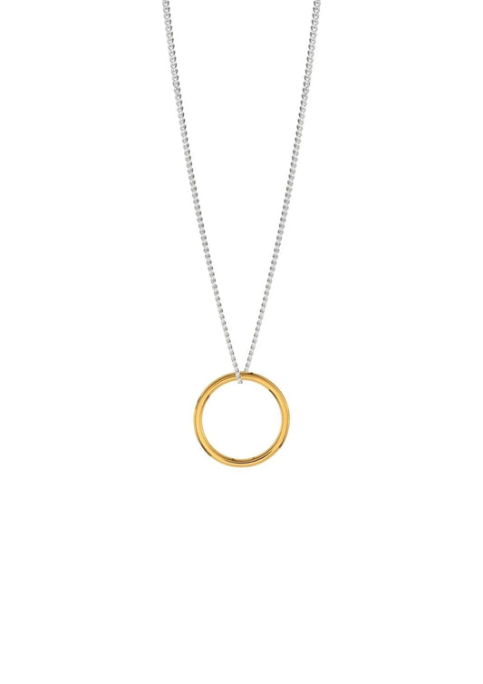 Circle Necklace - Gold