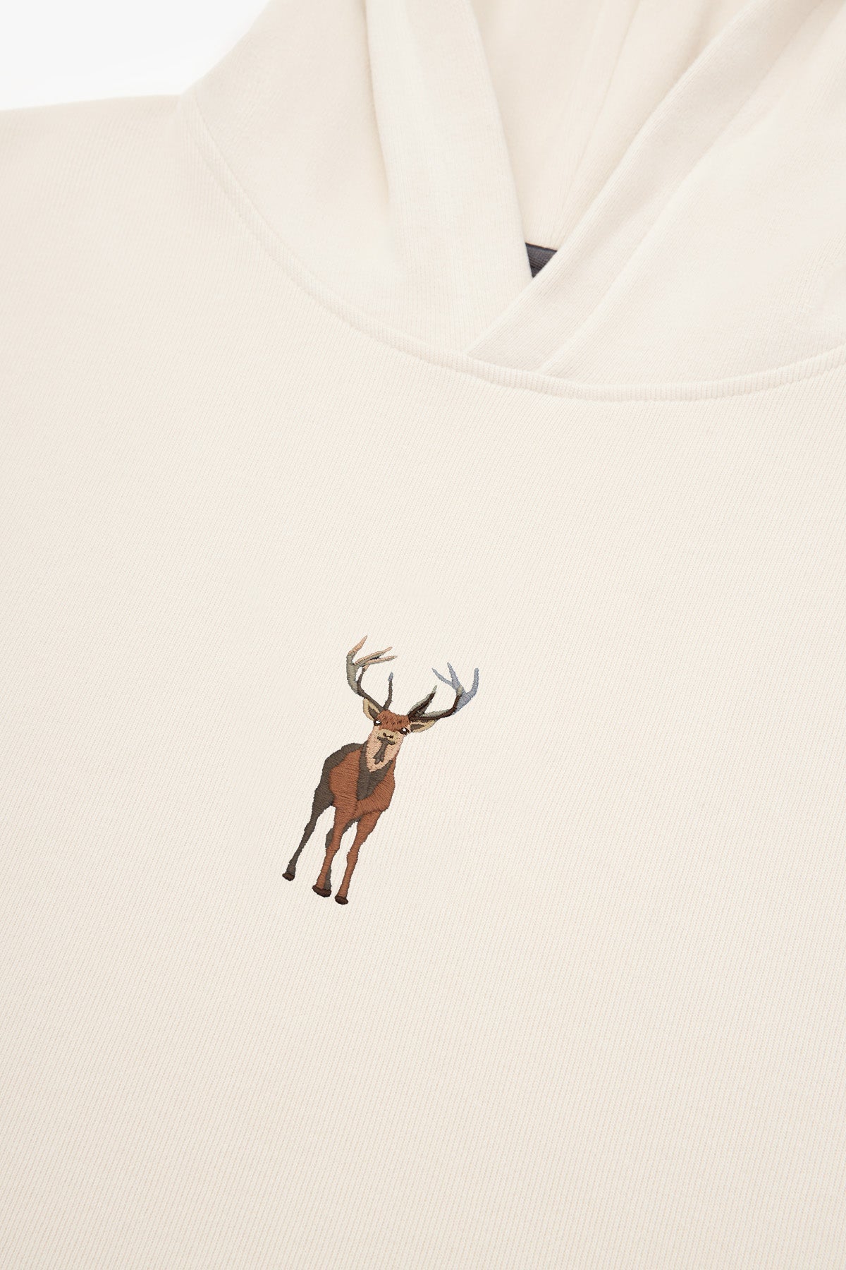 Deer Hoodie - Cream