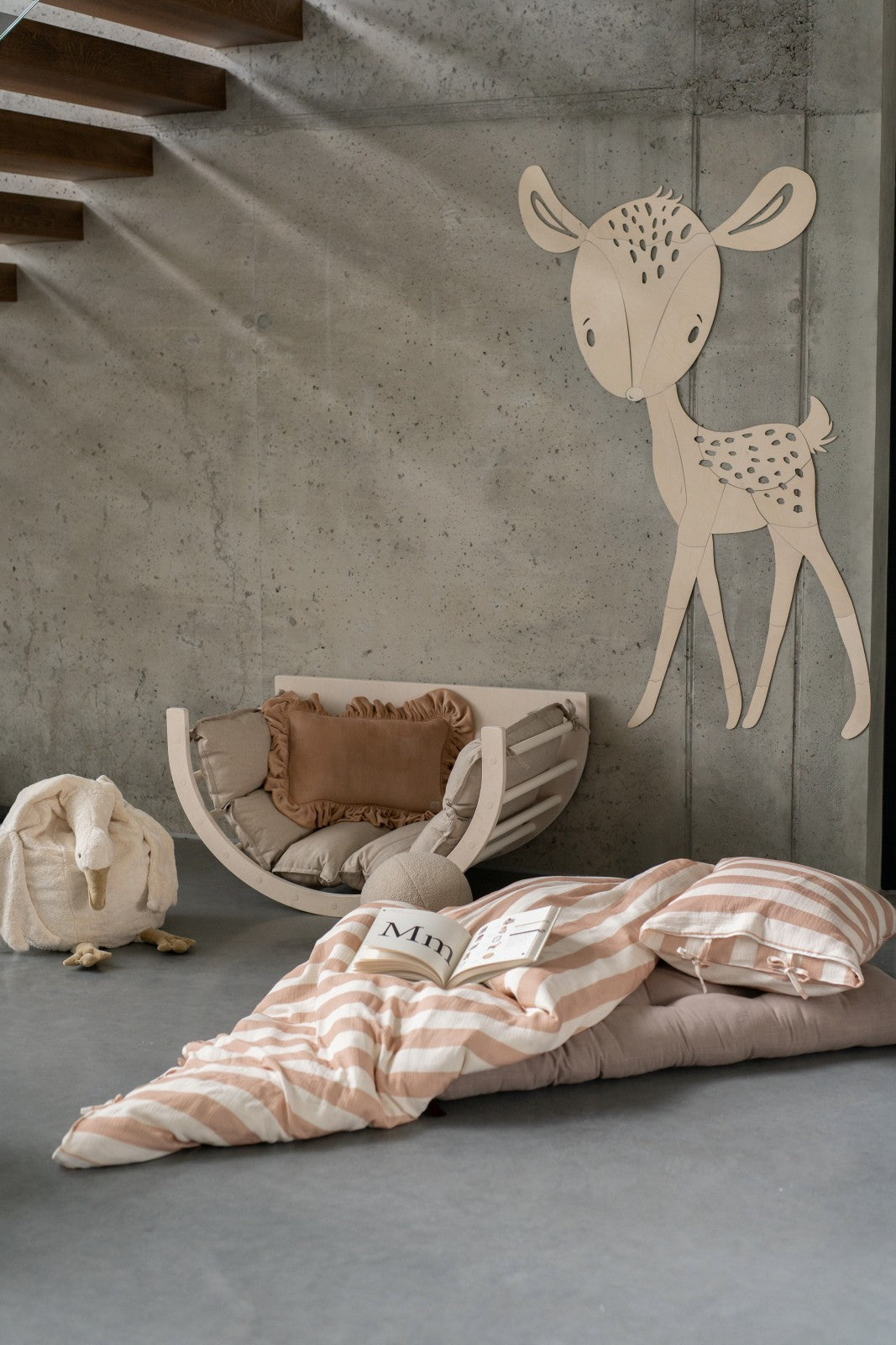 Deer Forest Animal - Wooden Wall Decoration