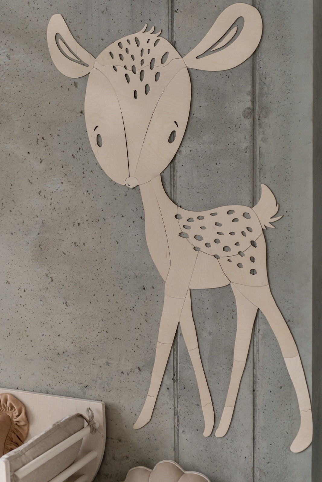 Deer Forest Animal - Wooden Wall Decoration