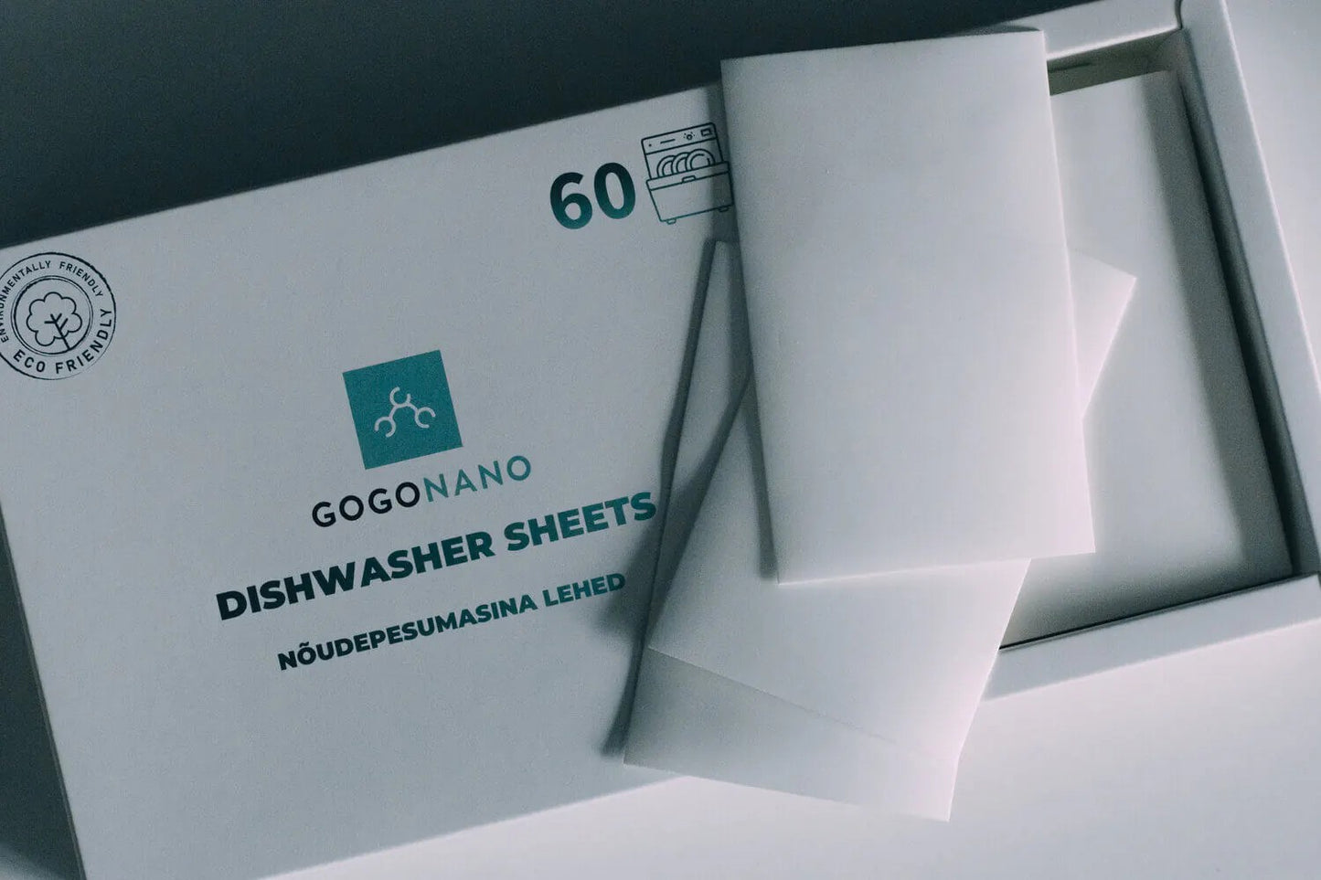 Dishwasher Sheets – Plastic-free, No Residue, 60 loads