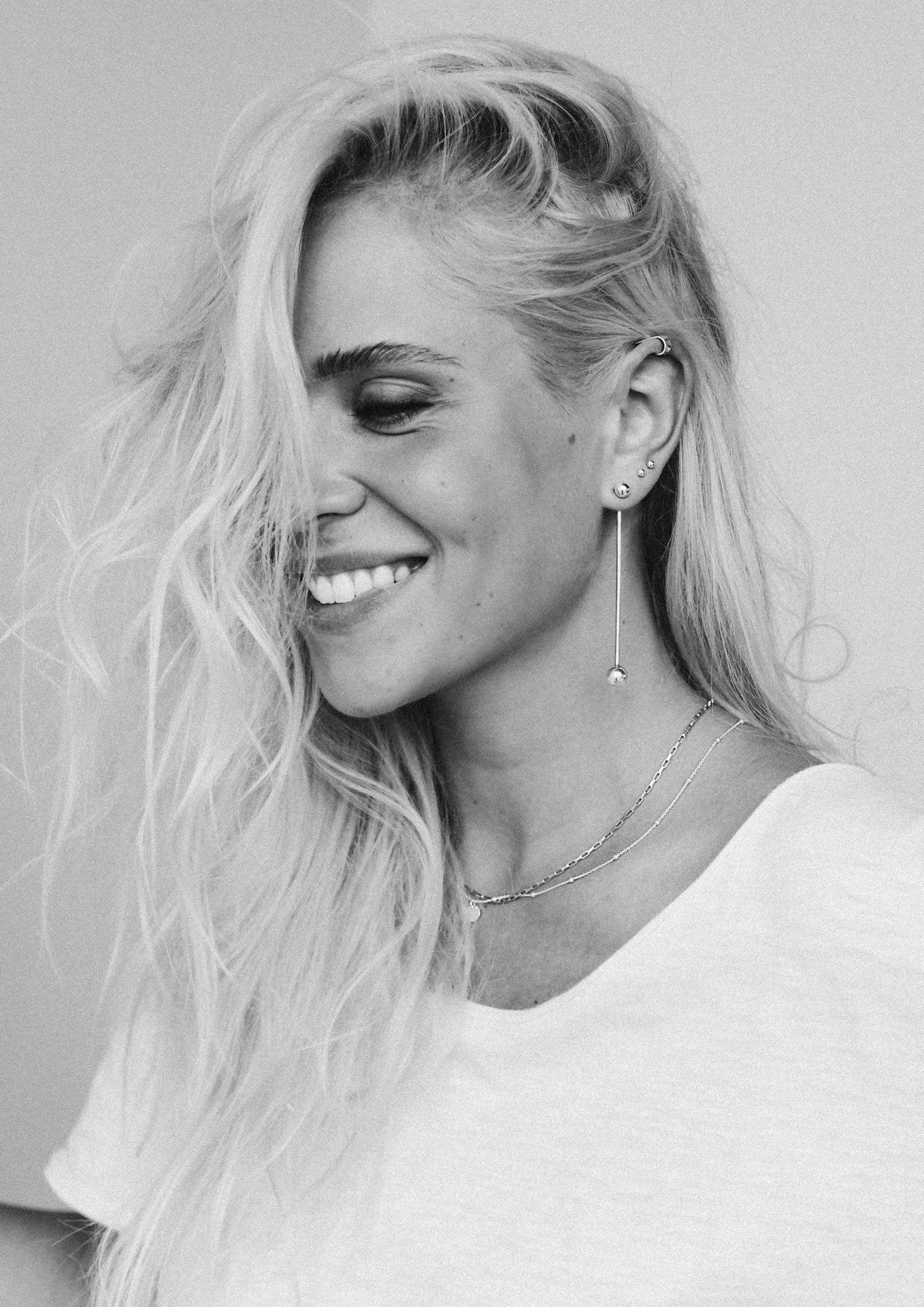 Flat Upper Ear Cuff - Silver