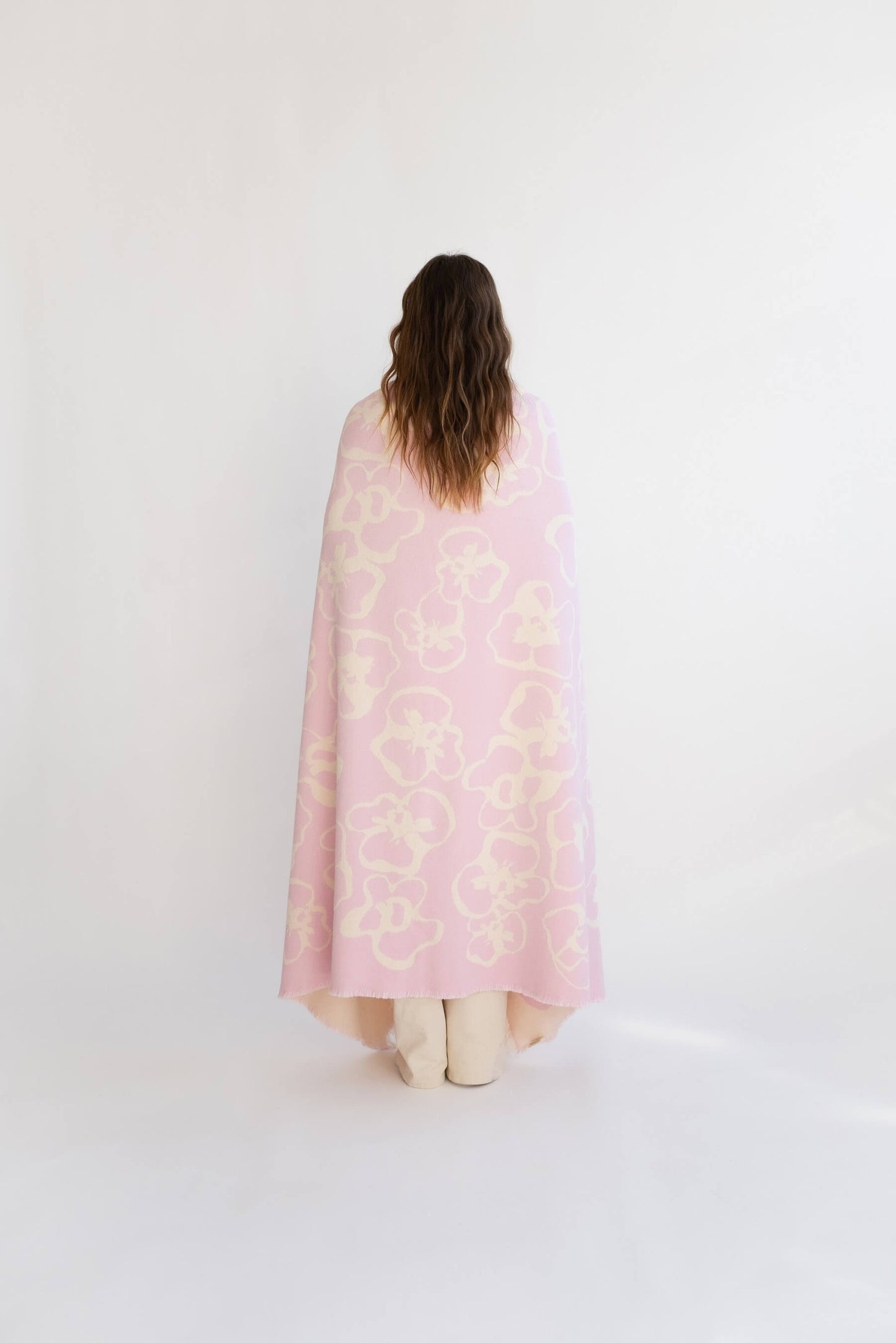 Flora cotton throw