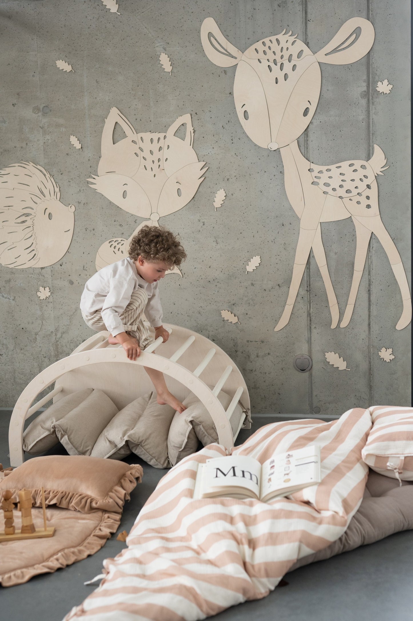 Fox Forest Animal - Wooden Wall Decoration