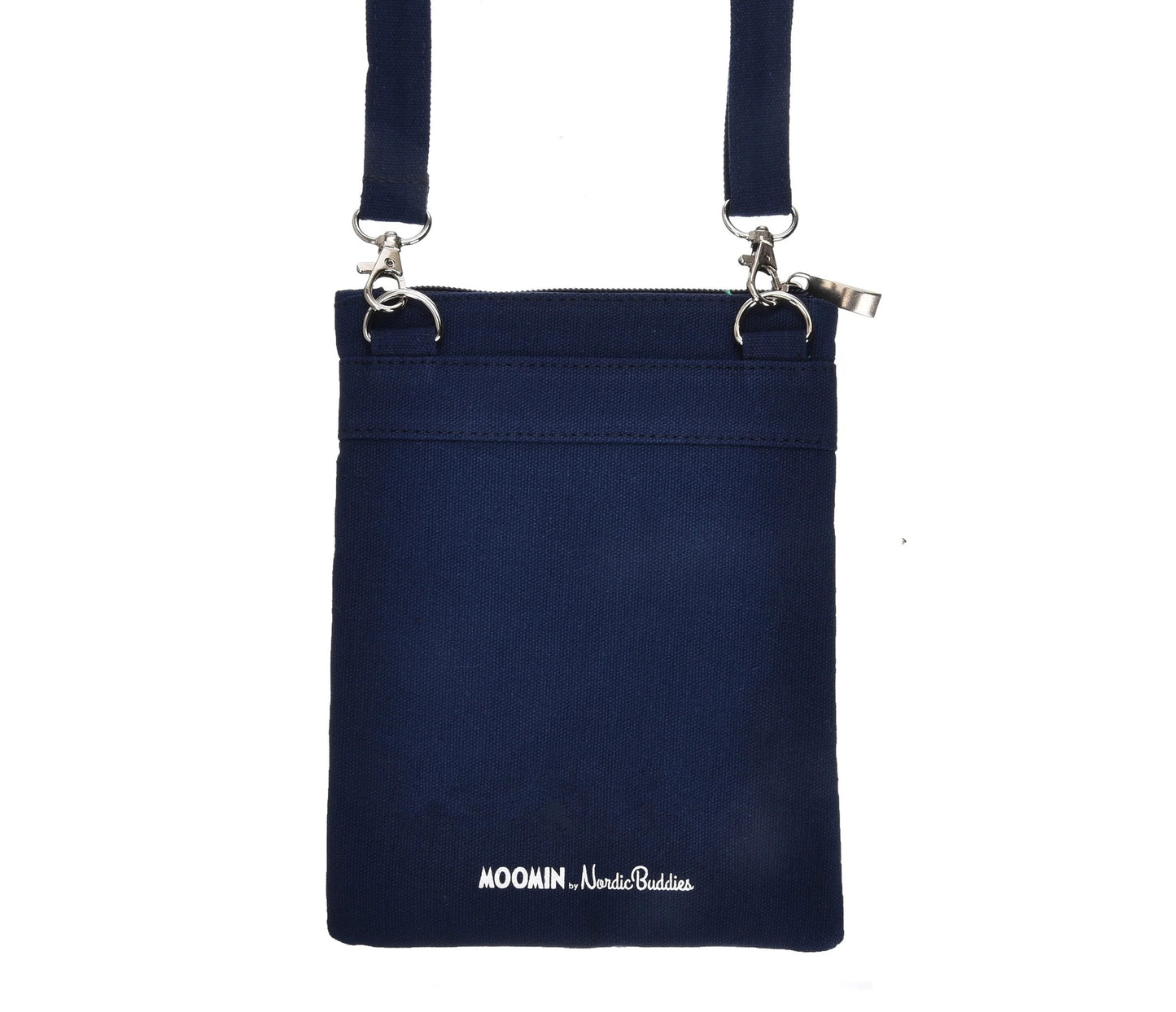 Moomins At The Sea Neck/Passport Bag - Navy Blue