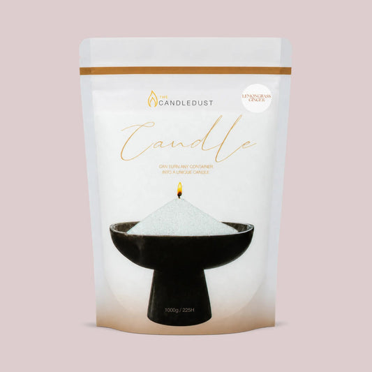 Lemongrass Ginger Scented Candle Sand Refill, 1kg